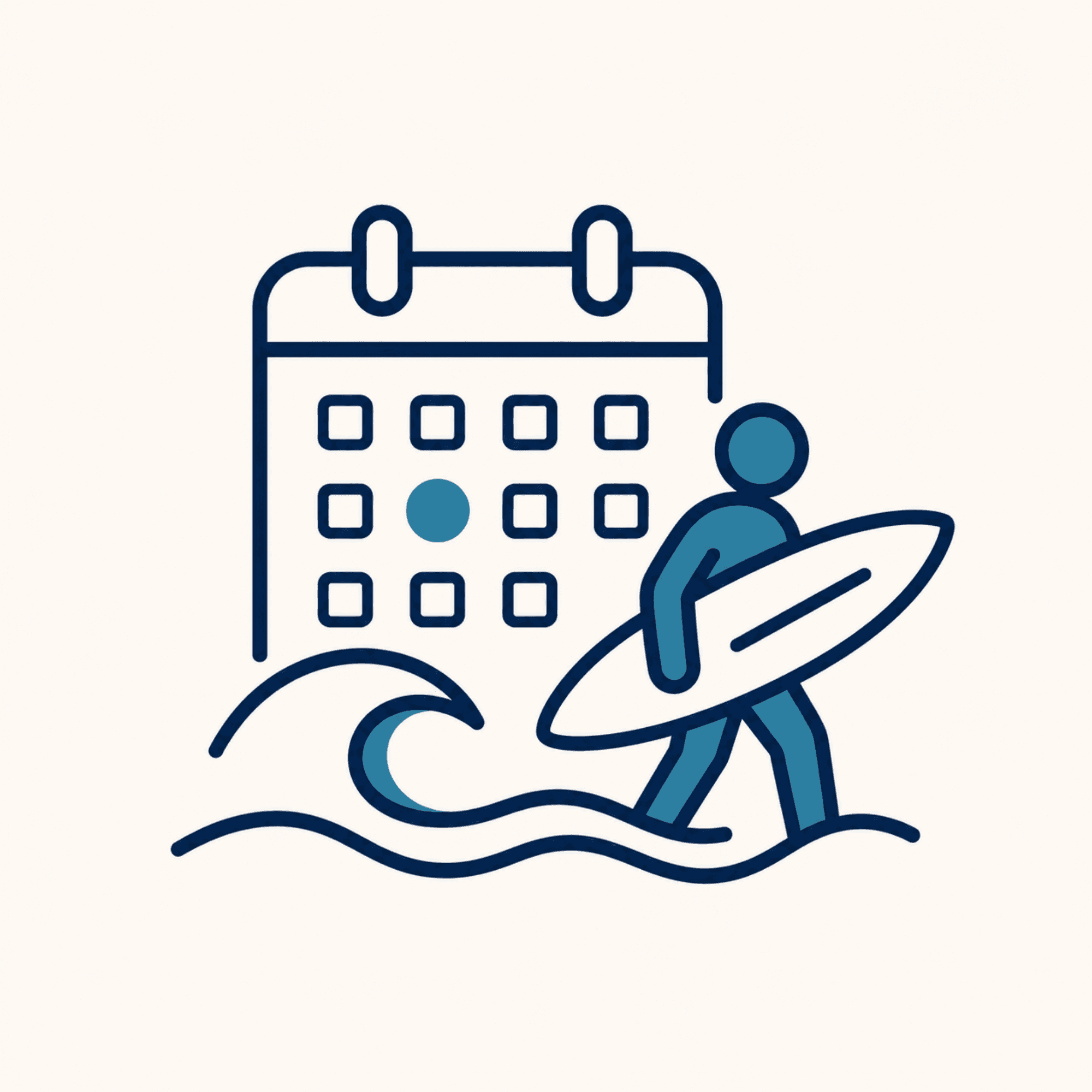 Adultos Residentes · Cuota mensual · 1 día/semana